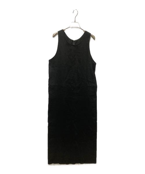 BLENHEIM（ブレンヘイム）BLENHEIM (ブレンヘイム) LINEN LONG DRESS ブラック サイズ:Mの古着・服飾アイテム