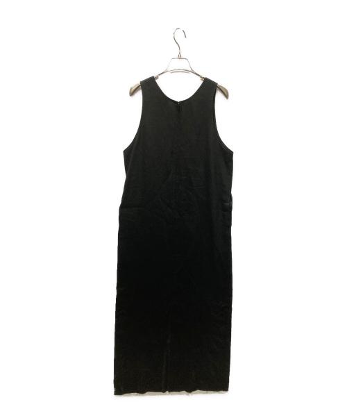 BLENHEIM（ブレンヘイム）BLENHEIM (ブレンヘイム) LINEN LONG DRESS ブラック サイズ:Mの古着・服飾アイテム