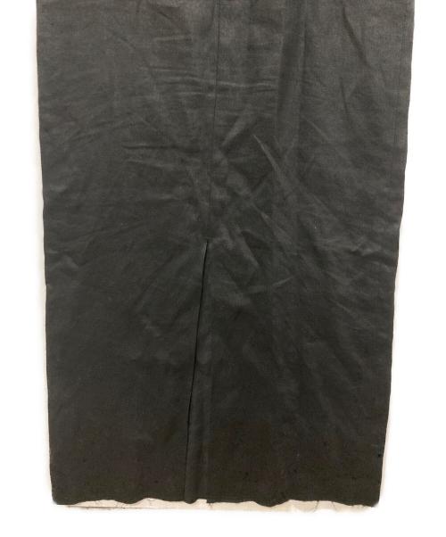 BLENHEIM（ブレンヘイム）BLENHEIM (ブレンヘイム) LINEN LONG DRESS ブラック サイズ:Mの古着・服飾アイテム