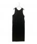 BLENHEIM（ブレンヘイム）の古着「LINEN LONG DRESS」｜ブラック