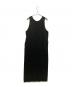 BLENHEIM (ブレンヘイム) LINEN LONG DRESS ブラック サイズ:M：6000円