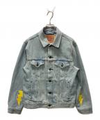 LEVI'S×pokemonリーバイス×ポケモン）の古着「VINTAGE FIT TRUCKER/デニムトラッカージャケット」｜インディゴ