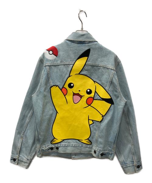 LEVI'S（リーバイス）LEVI'S (リーバイス) POKEMON (ポケモン) VINTAGE FIT TRUCKER/デニムトラッカージャケット インディゴ サイズ:Sの古着・服飾アイテム