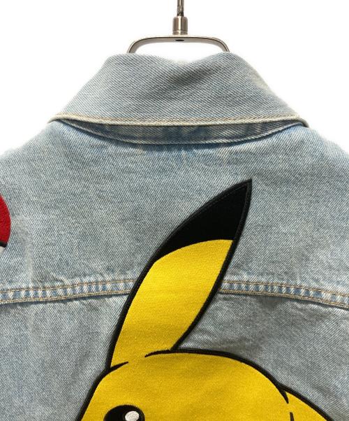LEVI'S（リーバイス）LEVI'S (リーバイス) POKEMON (ポケモン) VINTAGE FIT TRUCKER/デニムトラッカージャケット インディゴ サイズ:Sの古着・服飾アイテム