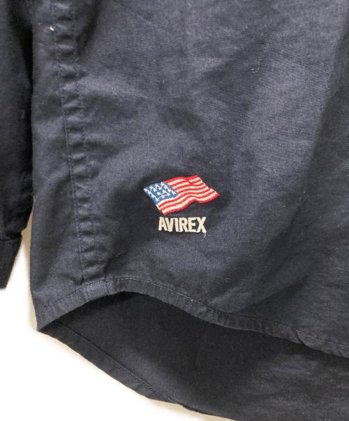 AVIREX（アヴィレックス）AVIREX (アヴィレックス) BASIC BROAD L/S SHIRT ネイビー サイズ:2XL 未使用品の古着・服飾アイテム