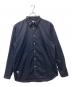 AVIREX（アヴィレックス）の古着「BASIC BROAD L/S SHIRT」｜ネイビー