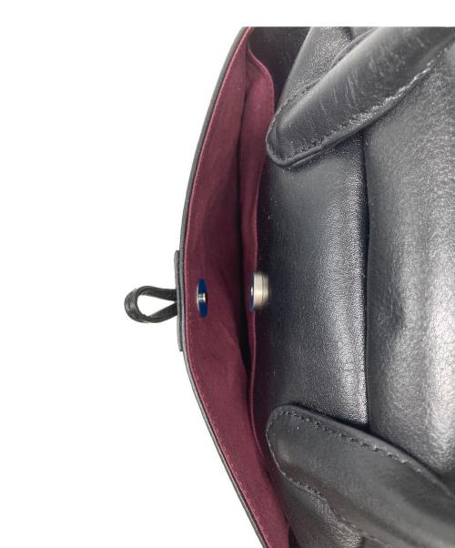 AVIREX（アヴィレックス）AVIREX (アヴィレックス) VARSITY LEATHER MINI-BOSTON BAG ブラック 未使用品の古着・服飾アイテム