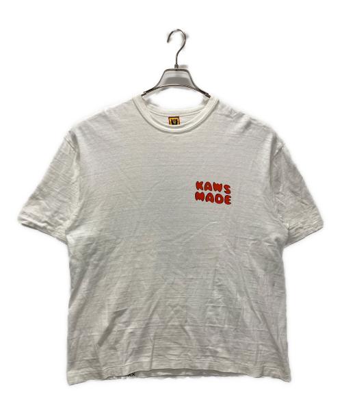 HUMAN MADE（ヒューマンメイド）HUMAN MADE (ヒューマンメイド) KAWS (カウズ) MADE GRAPHIC T-SHIRT ホワイト サイズ:2XLの古着・服飾アイテム