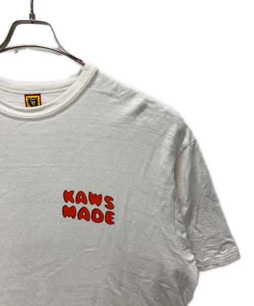 HUMAN MADE（ヒューマンメイド）HUMAN MADE (ヒューマンメイド) KAWS (カウズ) MADE GRAPHIC T-SHIRT ホワイト サイズ:2XLの古着・服飾アイテム