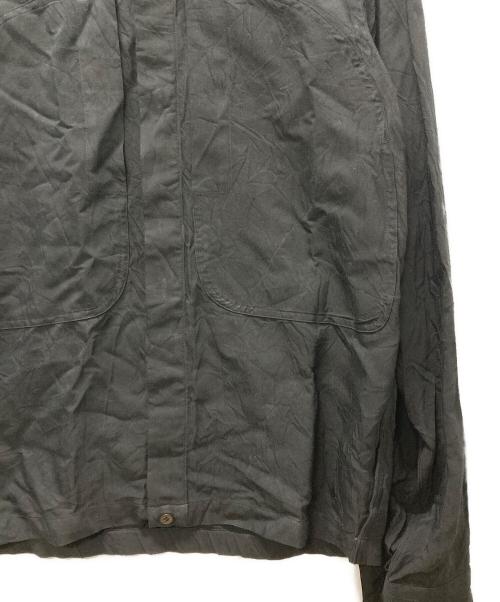 DRIES VAN NOTEN（ドリスヴァンノッテン）DRIES VAN NOTEN (ドリスヴァンノッテン) コットンレーヨンシャツ ブラック サイズ:46の古着・服飾アイテム
