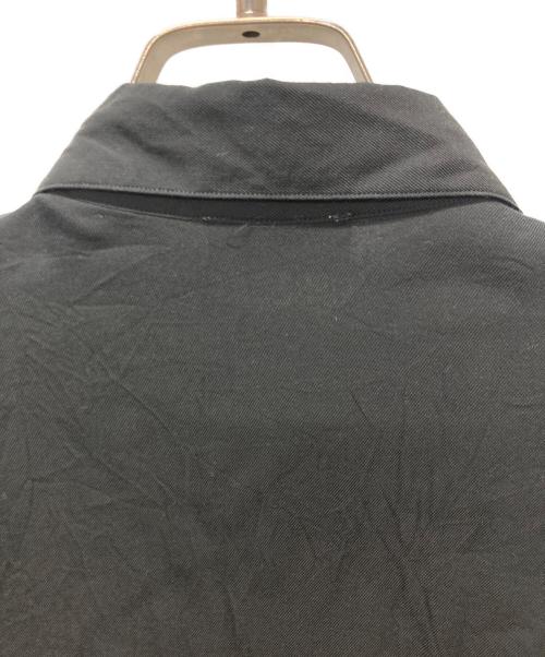 DRIES VAN NOTEN（ドリスヴァンノッテン）DRIES VAN NOTEN (ドリスヴァンノッテン) コットンレーヨンシャツ ブラック サイズ:46の古着・服飾アイテム