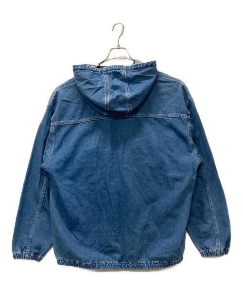 X-LARGE（エクストララージ）X-LARGE (エクストララージ) DENIM ANORAK JACKET インディゴ サイズ:XLの古着・服飾アイテム