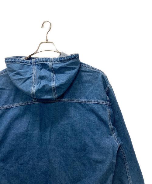 X-LARGE（エクストララージ）X-LARGE (エクストララージ) DENIM ANORAK JACKET インディゴ サイズ:XLの古着・服飾アイテム
