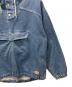 中古・古着 X-LARGE (エクストララージ) DENIM ANORAK JACKET インディゴ サイズ:XL：6000円