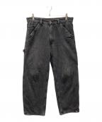 LEVI'Sリーバイス）の古着「デニムペインターパンツ」｜ブラック