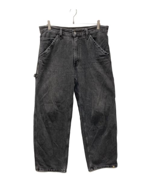 LEVI'S（リーバイス）LEVI'S (リーバイス) デニムペインターパンツ ブラック サイズ:W32の古着・服飾アイテム