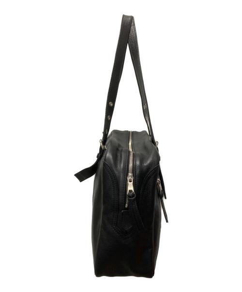 LONGCHAMP（ロンシャン）LONGCHAMP (ロンシャン) KATE MOSS (ケイト モス) レザートートバッグ ブラックの古着・服飾アイテム