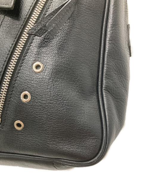LONGCHAMP（ロンシャン）LONGCHAMP (ロンシャン) KATE MOSS (ケイト モス) レザートートバッグ ブラックの古着・服飾アイテム