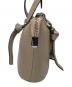 中古・古着 GIANNI CHIARINI (ジャンニ キアリーニ) アリファ/2WAYバッグ ベージュ：6000円