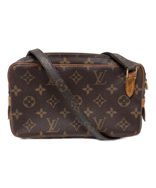 LOUIS VUITTON（ルイ ヴィトン）LOUIS VUITTON (ルイ ヴィトン) マルリーバンドリエール/ショルダーポーチ ブラウンの古着・服飾アイテム