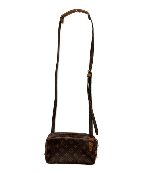 LOUIS VUITTON（ルイ ヴィトン）LOUIS VUITTON (ルイ ヴィトン) マルリーバンドリエール/ショルダーポーチ ブラウンの古着・服飾アイテム