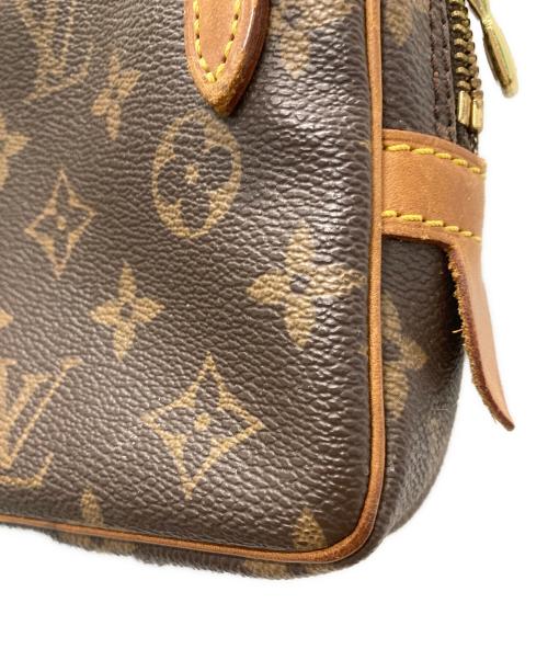 LOUIS VUITTON（ルイ ヴィトン）LOUIS VUITTON (ルイ ヴィトン) マルリーバンドリエール/ショルダーポーチ ブラウンの古着・服飾アイテム