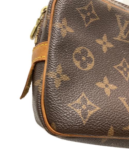 LOUIS VUITTON（ルイ ヴィトン）LOUIS VUITTON (ルイ ヴィトン) マルリーバンドリエール/ショルダーポーチ ブラウンの古着・服飾アイテム