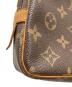 中古・古着 LOUIS VUITTON (ルイ ヴィトン) マルリーバンドリエール/ショルダーポーチ ブラウン：28000円