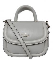 Kate Spade（ケイトスペード）の古着「パフィー ミニ トップ ハンドル クロスボディ」｜アイボリー