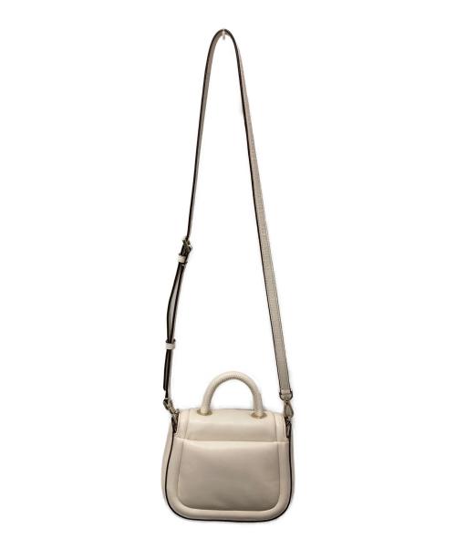 Kate Spade（ケイトスペード）Kate Spade (ケイトスペード) パフィー ミニ トップ ハンドル クロスボディ アイボリーの古着・服飾アイテム