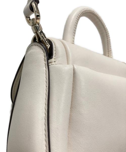 Kate Spade（ケイトスペード）Kate Spade (ケイトスペード) パフィー ミニ トップ ハンドル クロスボディ アイボリーの古着・服飾アイテム