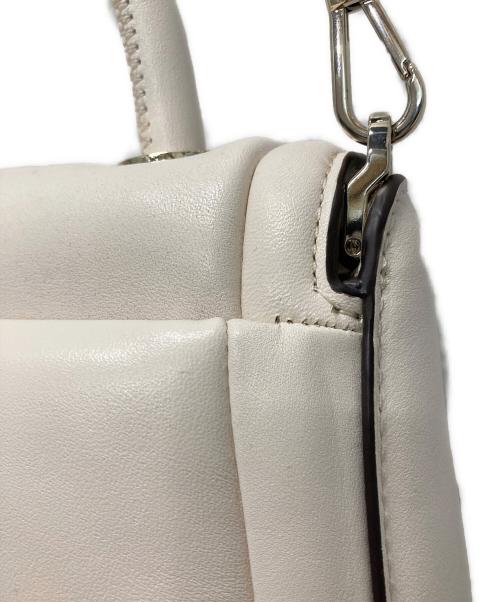 Kate Spade（ケイトスペード）Kate Spade (ケイトスペード) パフィー ミニ トップ ハンドル クロスボディ アイボリーの古着・服飾アイテム