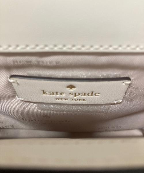 Kate Spade（ケイトスペード）Kate Spade (ケイトスペード) パフィー ミニ トップ ハンドル クロスボディ アイボリーの古着・服飾アイテム