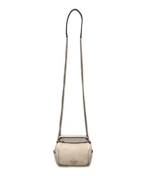 Kate Spade（ケイトスペード）Kate Spade (ケイトスペード) スムーシュ マイクロ クロスボディ アイボリーの古着・服飾アイテム