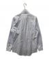 BURBERRY BLACK LABEL (バーバリーブラックレーベル) ストライプBDシャツ ホワイト×ブルー サイズ:40：6000円