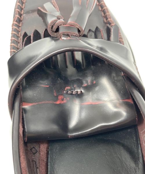 Dr.Martens（ドクターマーチン）Dr.Martens (ドクターマーチン) ADRIAN タッセルローファー チェリーレッド サイズ:37の古着・服飾アイテム