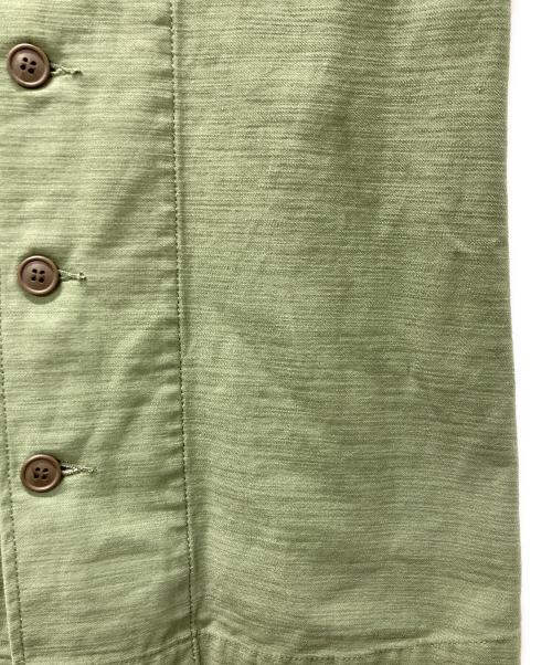 RehersalL（リハーズオール）RehersalL (リハーズオール) ファティーグシャツベスト カーキ サイズ:SIZEFREEの古着・服飾アイテム