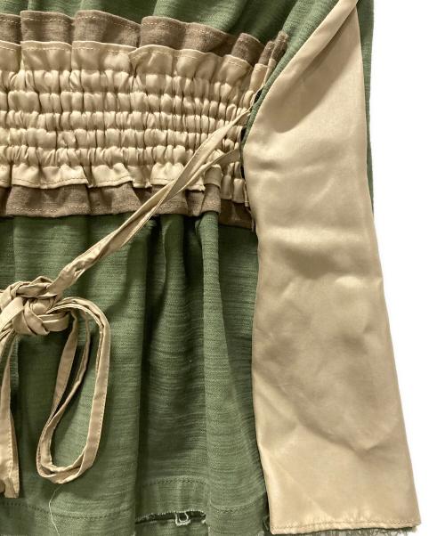 RehersalL（リハーズオール）RehersalL (リハーズオール) ファティーグシャツベスト カーキ サイズ:SIZEFREEの古着・服飾アイテム