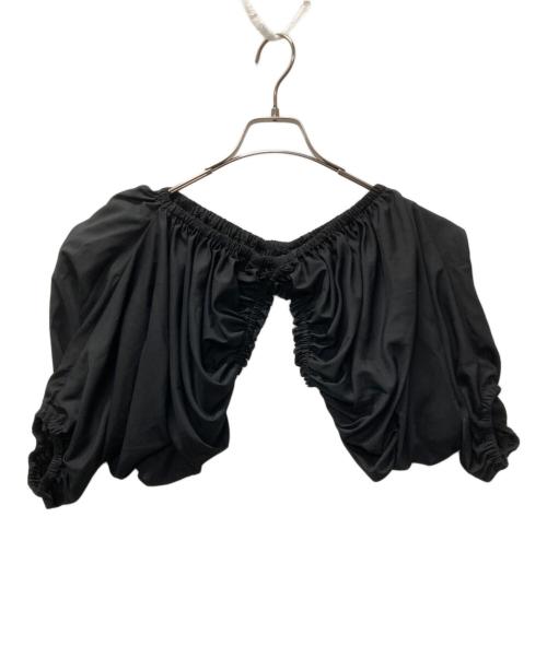 Ameri（アメリ）Ameri (アメリ) VOLUME BUSTIER LAYERED DRESS ブラック サイズ:Sの古着・服飾アイテム
