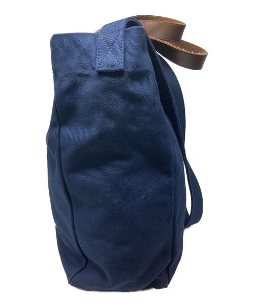 POLO RALPH LAUREN（ポロ・ラルフローレン）POLO RALPH LAUREN (ポロ・ラルフローレン) ポロベアキャンバストートバッグ ネイビーの古着・服飾アイテム