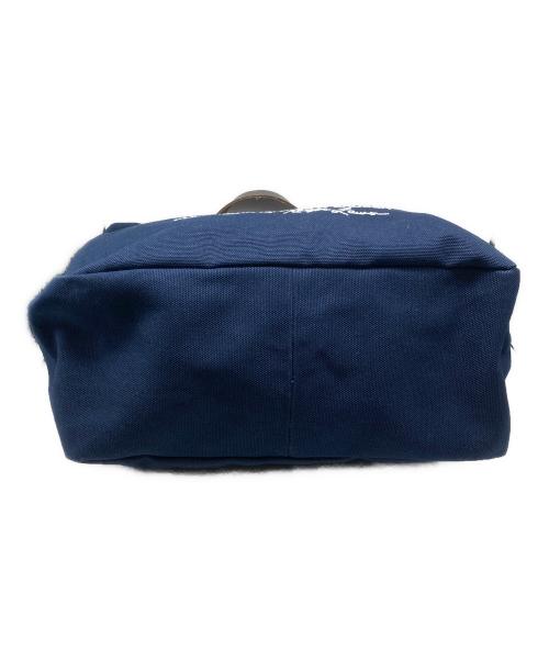 POLO RALPH LAUREN（ポロ・ラルフローレン）POLO RALPH LAUREN (ポロ・ラルフローレン) ポロベアキャンバストートバッグ ネイビーの古着・服飾アイテム