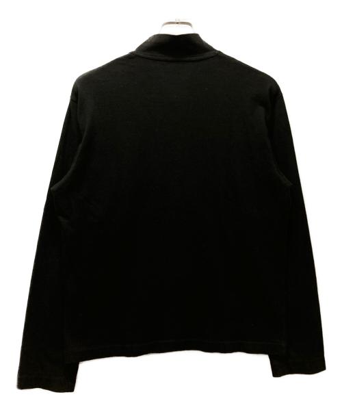 agnes b homme（アニエスベーオム）agnes b homme (アニエスベーオム) 90-00sジップアップカットソー ブラック サイズ:Sの古着・服飾アイテム