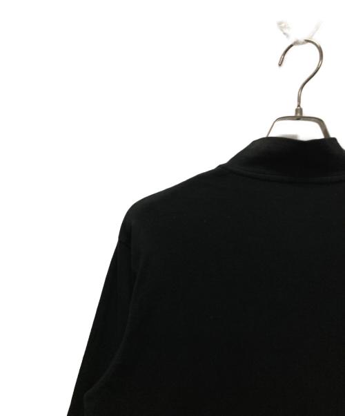 agnes b homme（アニエスベーオム）agnes b homme (アニエスベーオム) 90-00sジップアップカットソー ブラック サイズ:Sの古着・服飾アイテム
