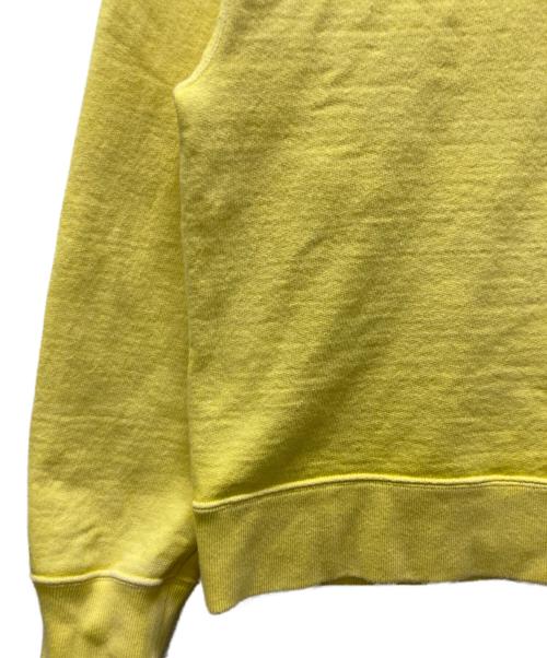 UNISON SPECIAL（ユニゾンスペシャル）Unison Special (ユニゾンスペシャル) クルーネック ZIPスウェット イエロー サイズ:Mの古着・服飾アイテム