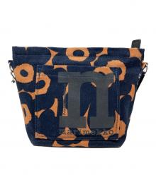 marimekko（マリメッコ）の古着「MONO MINI CROSSBODY」｜ブラック×ブラウン