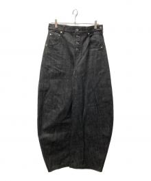 9090（9090）の古着「Okayama Crafted Buggy Denim Pants」｜ブラック