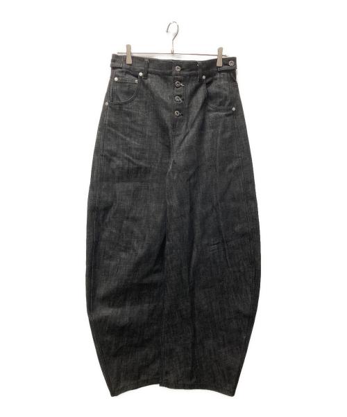 9090（9090）9090 (9090) Okayama Crafted Buggy Denim Pants ブラック サイズ:Mの古着・服飾アイテム