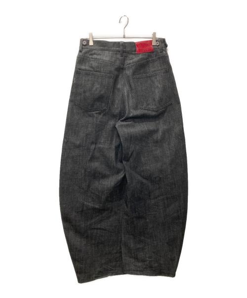 9090（9090）9090 (9090) Okayama Crafted Buggy Denim Pants ブラック サイズ:Mの古着・服飾アイテム
