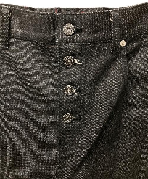 9090（9090）9090 (9090) Okayama Crafted Buggy Denim Pants ブラック サイズ:Mの古着・服飾アイテム