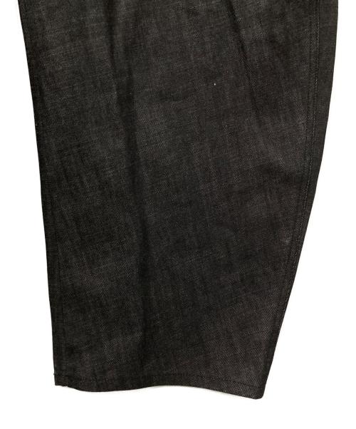 9090（9090）9090 (9090) Okayama Crafted Buggy Denim Pants ブラック サイズ:Mの古着・服飾アイテム
